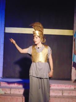 Lysistrata appears as Athena